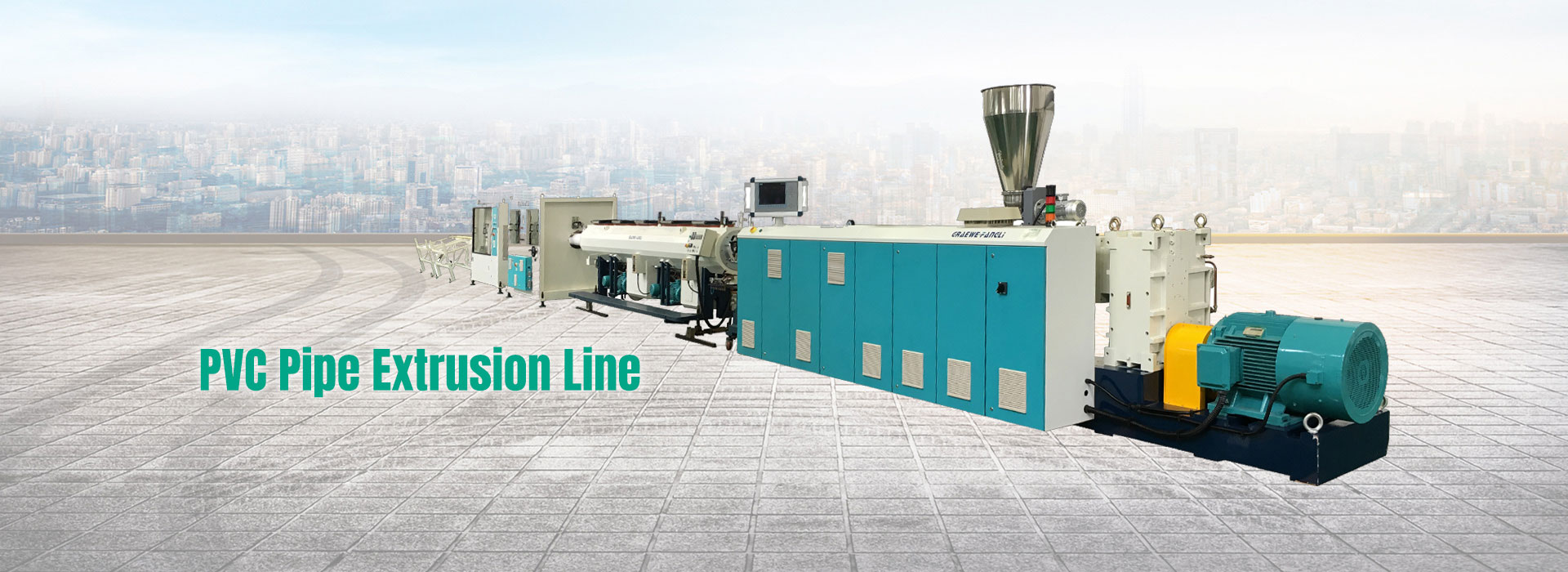 Linie de extrudare a conductelor UPVC/PVC-UH