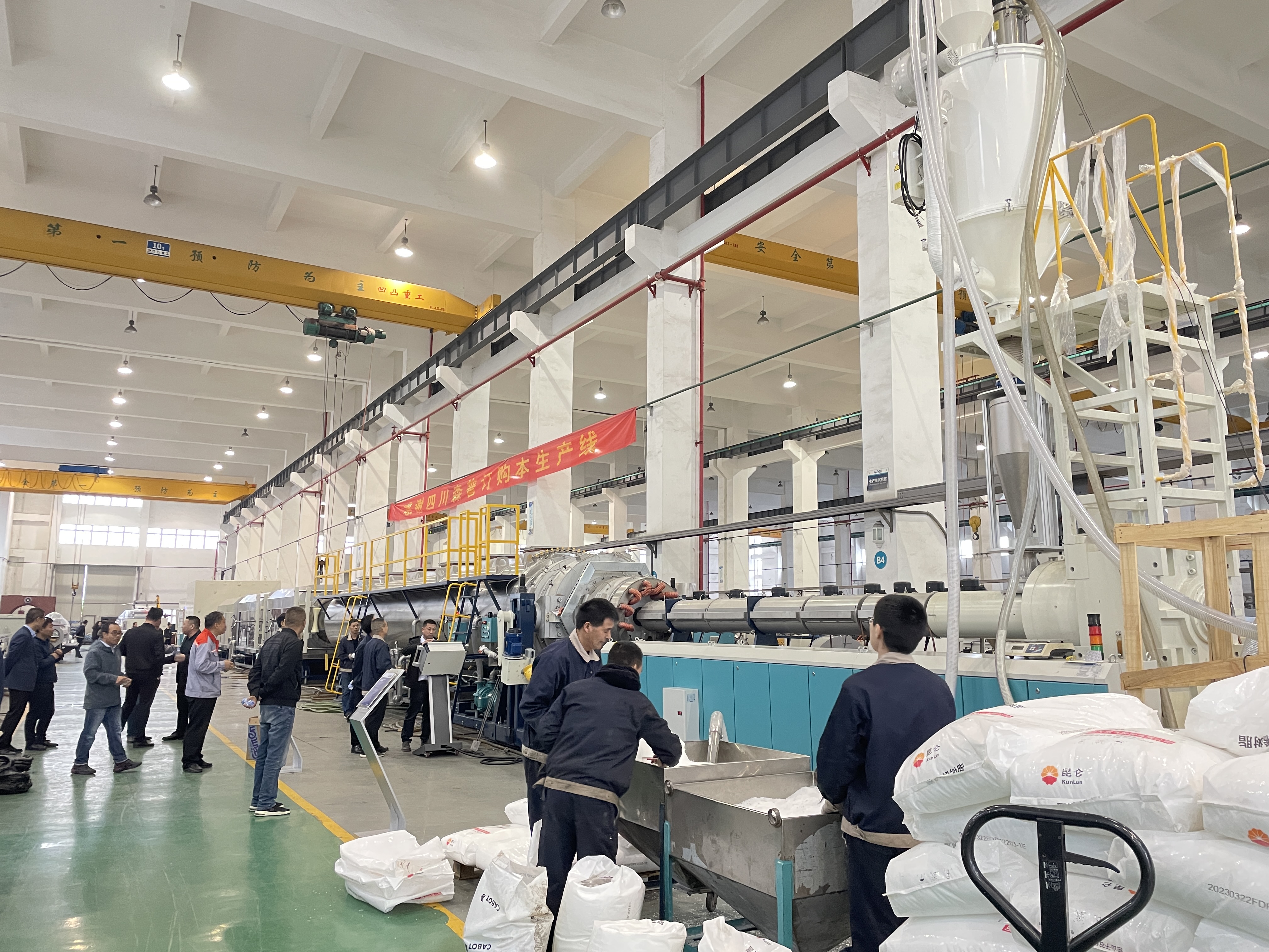 Pași importanți de întreținere pentru întreținerea unei linii de extrudare a țevilor de plastic